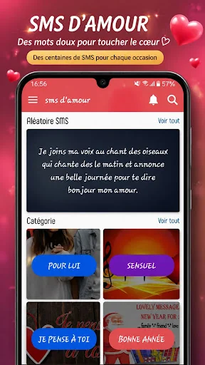 sms d'amour touchants 2026 screenshot 3