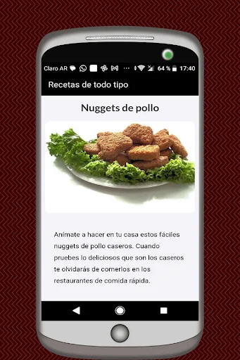 varied cooking recipes screenshot 3