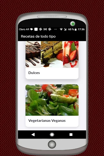 varied cooking recipes screenshot 4