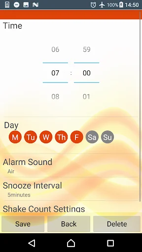 Powerful alarm (Alarm clock) screenshot 4