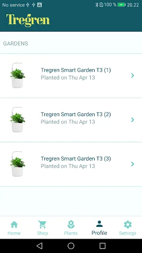 Tregren SmartGardener screenshot 1