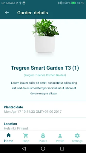 Tregren SmartGardener screenshot 2