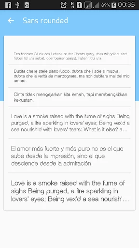 Round Fonts for FlipFont screenshot 3