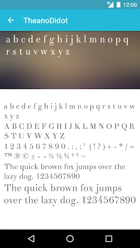 Clean Fonts for FlipFont screenshot 2