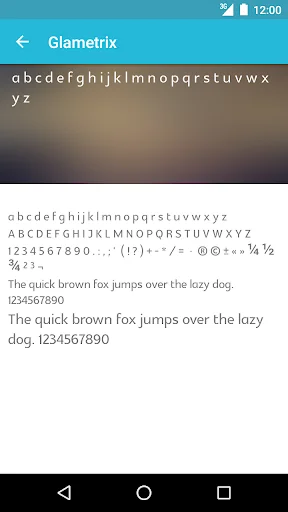 Clean Fonts for FlipFont screenshot 4