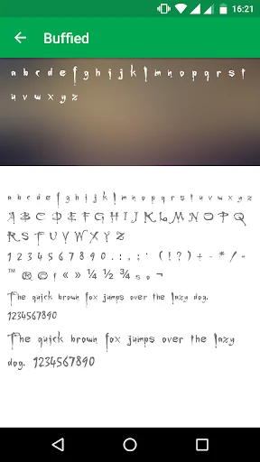 Zombie Fonts for FlipFont screenshot 2