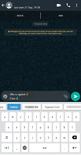 Stylish Fonts for FlipFont screenshot 2