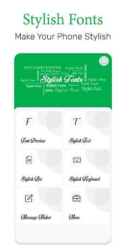Stylish Fonts Keyboard screenshot 1
