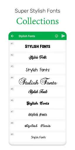 Stylish Fonts Keyboard screenshot 4
