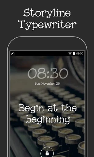 Storyline Typewriter FlipFont