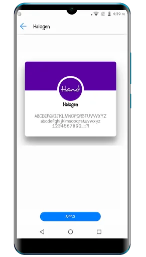 Hand Fonts for Huawei Phones screenshot 2