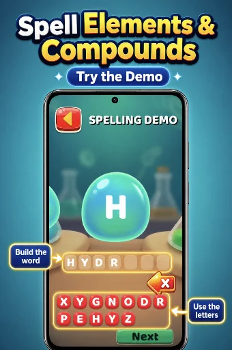 Chemistry Lab : Compounds Game