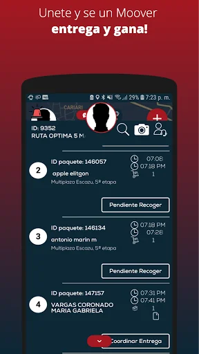 Moover -Repartidores de Moovin