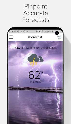 Weather & Radar - Morecast screenshot 2