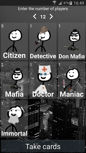 Mafia Cards Dealer screenshot 4
