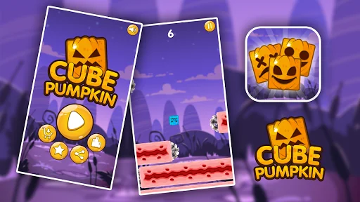 Cube Pumpkin - Halloween