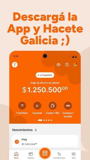 Galicia - El banco en tu celu screenshot 1