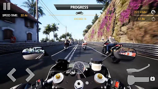 Turbo Bike Slame Race screenshot 2