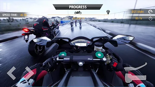 Turbo Bike Slame Race screenshot 3