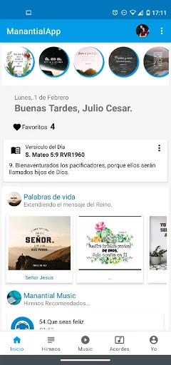 Manantial de Inspiración App screenshot 4