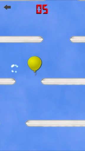Drive the balloon. Tap