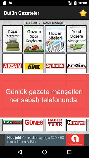 Gazete Manşetleri - Gazete Oku screenshot 1