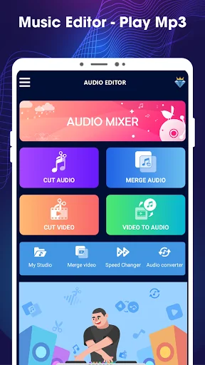 Music Editor: Mp3 Cutter, Mix