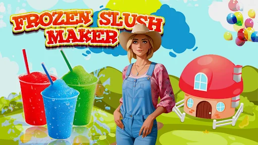 Frozen slush maker Rainbow ice