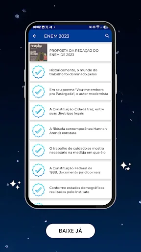 Redação Nota 1000 - ENEM 2026 screenshot 3