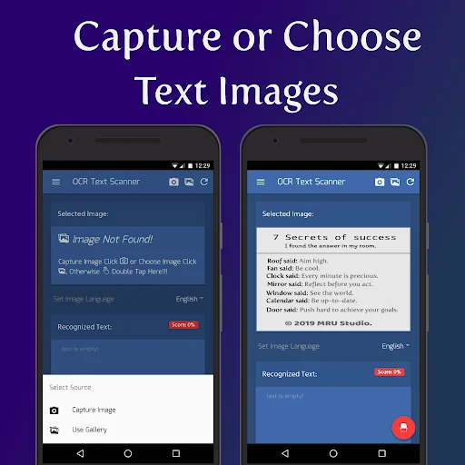 OCR TextScanner: Image to Text