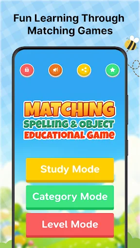 kids Spelling Matching