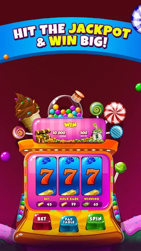 Candy Donuts Coin Party Dozer screenshot 3