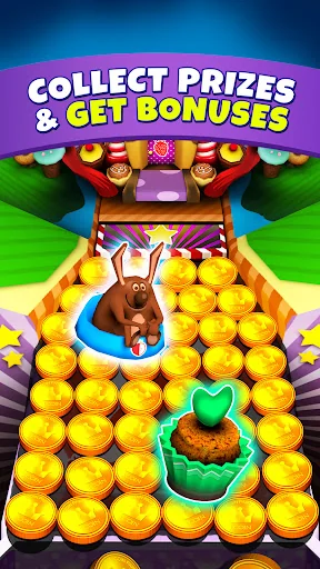 Candy Donuts Coin Party Dozer screenshot 4