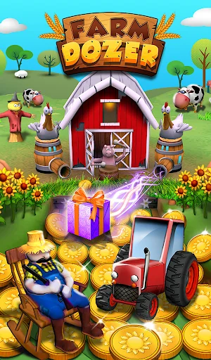Farm Flowers Coin Party Dozer