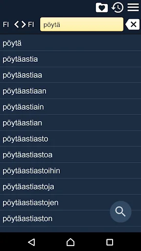Finnish Explanatory Dict