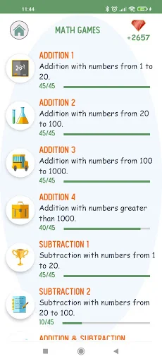 FunMath: Math Games for All