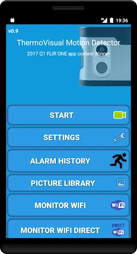 ThermoVisual Motion Detector