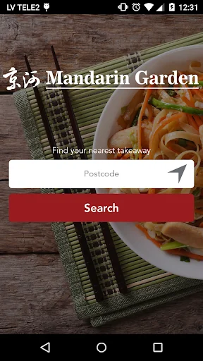 Mandarin Garden Ordering App