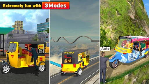 Tuk Tuk Auto Driving Simulator