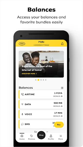 MyMTN CI screenshot 1