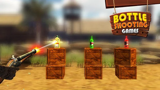 Bottle Shooting Games
