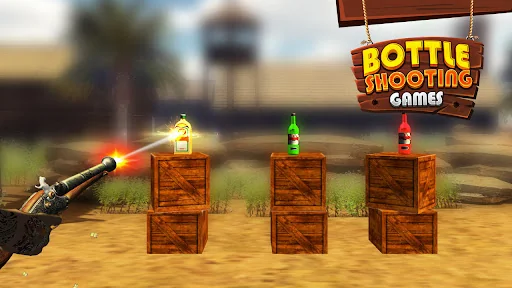 Bottle Shooting Games