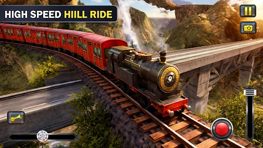 Train Racing 3D - Hill Train