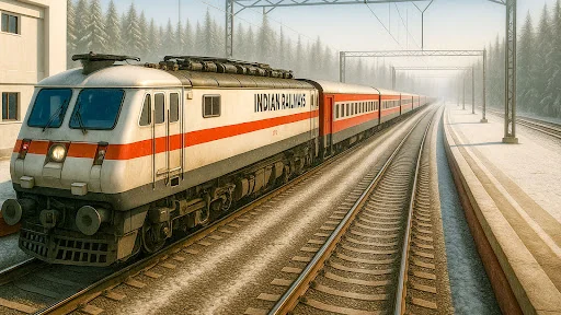 Train Games - Rail Driving 3D screenshot 1