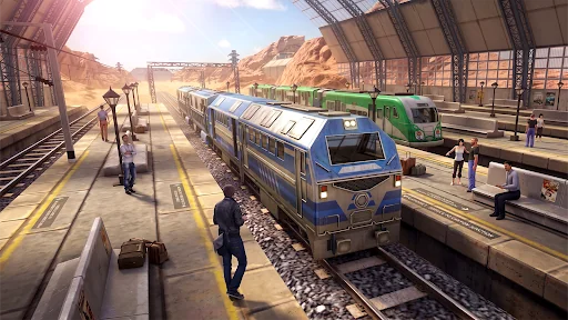 Train Racing Games 3D 2 Player