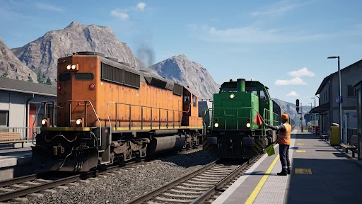 Train Racing Games 3D 2 Player