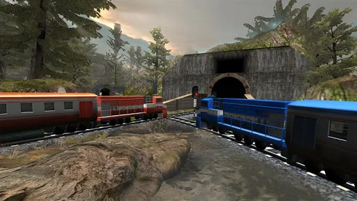 Train Racing Games 3D 2 Player screenshot 4
