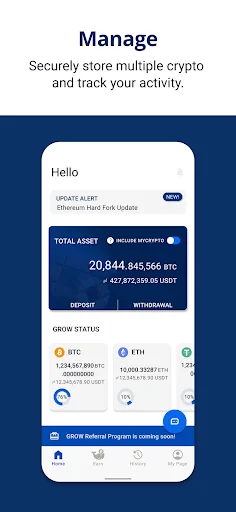 GROW - Make Crypto Simple screenshot 3