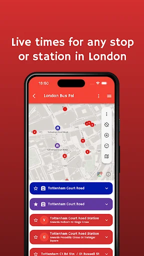 London Bus Pal: Live Arrivals screenshot 1