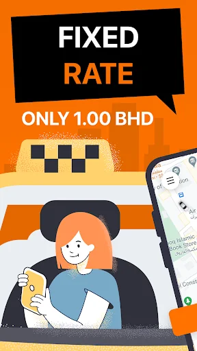 Bahrain Taxi: Request Ride